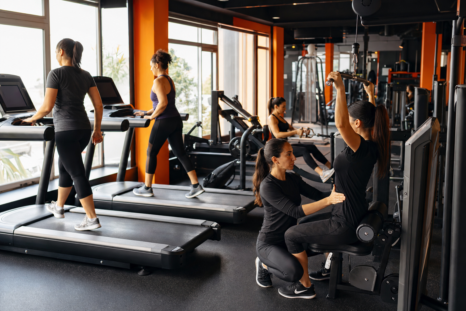 Women-only cardio